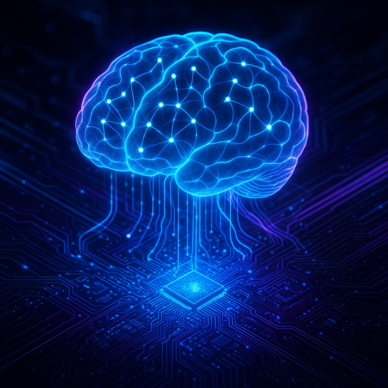 Machine learning neural network concept generated by OpenAI